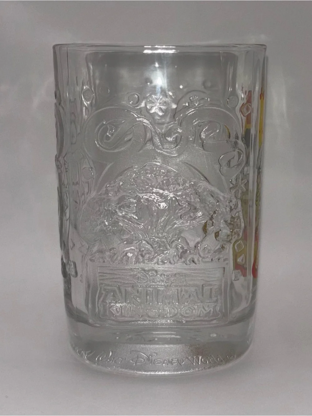 Vintage 2000 McDonald's Disney Animal Kingdom Safari Mickey Glass